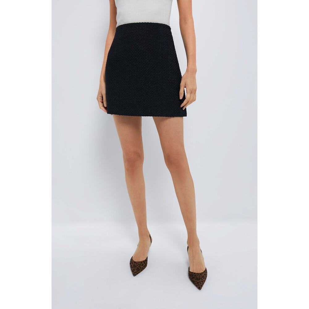 HYACINTH HOUSE Black Tweed Dakota Mini Skirt Size XL NWT Retail $118 Tuckernuck